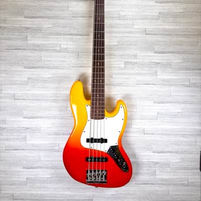 Fender Player Plus Jazz Bass V 5 strings Tequila Sunrise image 1