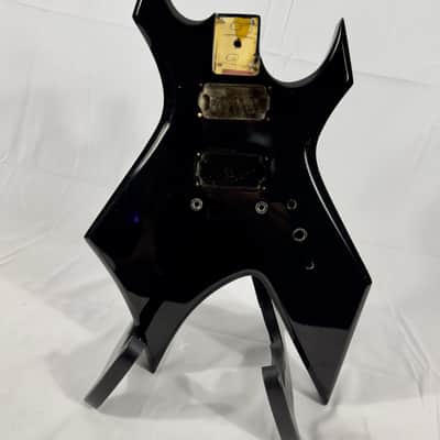 B.C. Rich Warlock Bronze Series Electric Guitar Body 2000’s - Black image 1