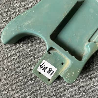 Green DIY Project Traveler Guitar Body image 4