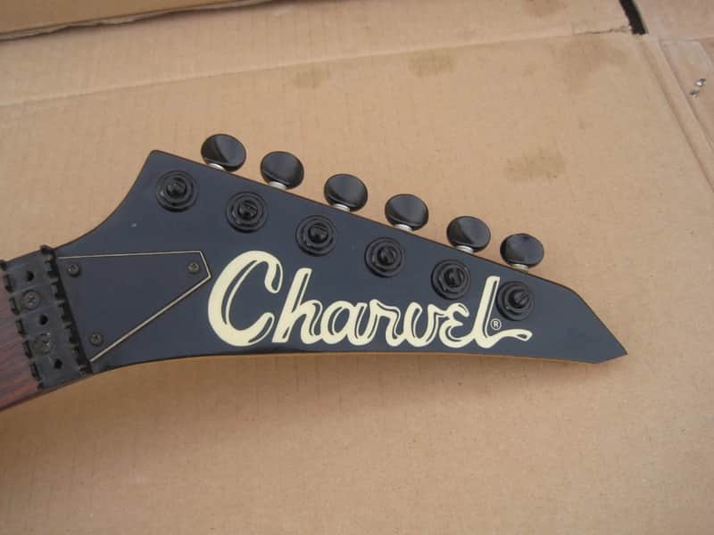 1989 CHARVEL TOOTHPASTE LOGO NECK image 1