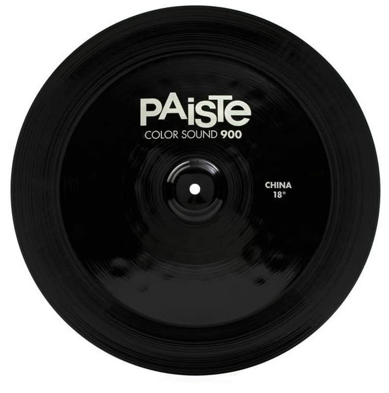 Paiste Color Sound 900 Black 18" China Cymbal/Brand New/Model # CY0001912618 image 1