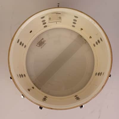 Ludwig 6.5x14"#912 School Festival Red Sparkle 3Ply Mahogany Vintage 60s #458125 image 11
