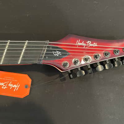 Harley Benton MultiScale-7 TPB DLX 7-String - MULTISCALE Guitar image 10