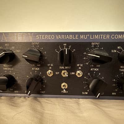 Manley Labs Variable MU Stereo Tube Compressor Limiter Mastering Version 2023 - Purple image 3