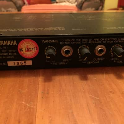 Yamaha PB1 Bass preamp image 6