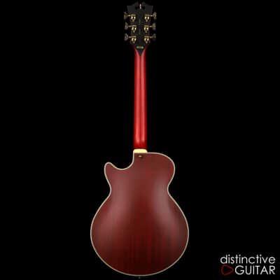 Demo D'Angelico Deluxe SS Satin Trans Wine image 7
