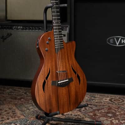 Taylor T5z Classic Hollowbody Electric Guitar - Classic Mahogany Stain with Gig Bag image 14