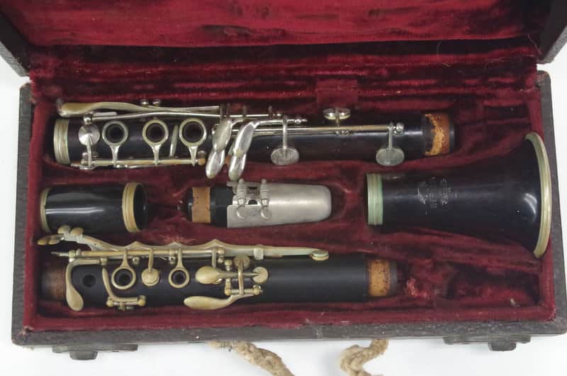 Vintage Philip Werlein III Wood Clarinet image 1