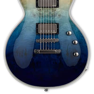 ESP E-II ECLIPSE Blue Natural Fade w/Case (B Stock) image 1