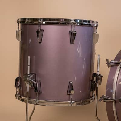 1980s Tama Granstar Heather Metallic Drum Set image 5