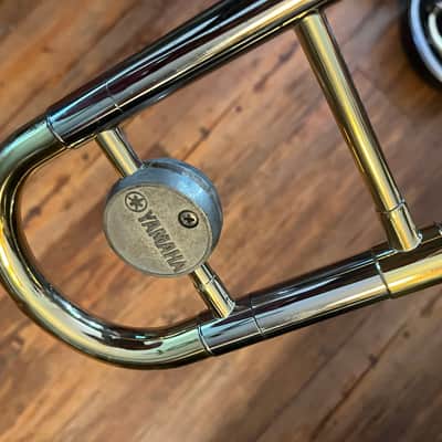 YamahaTrombone M1 YSL 354 80s - Yellow Brass image 7