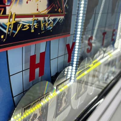 HUGE Def Leppard Hysteria World Map Award Presented To Steve Clark Gibson Guitars 15M Copies image 8