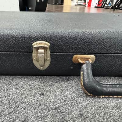 Fender Stratocaster Telecaster Case Vintage Tail Logo 1968-1975 - Black image 11
