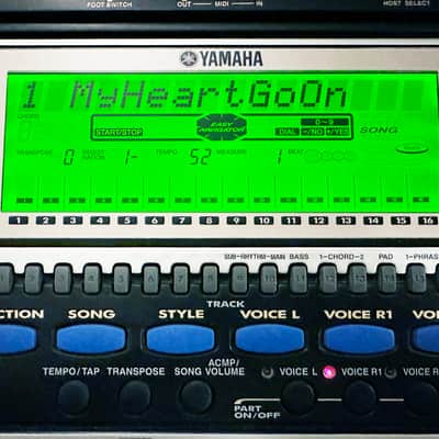 YAMAHA PSR-540 Synthesizer Arranger Workstation 61-Key Keyboard