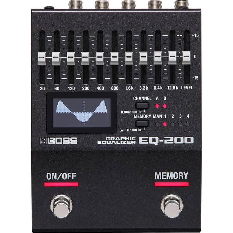 Boss EQ-200 Graphic Equalizer Effects Pedal image 1