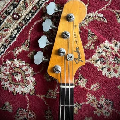 1963 Fender Jazz Bass In Sunburst Finish with Original Hard Case image 5