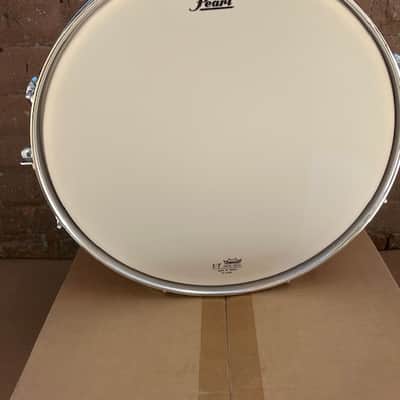 Pearl Export Series 14"x5.5" Snare Drum - Natural Red Cherry image 8