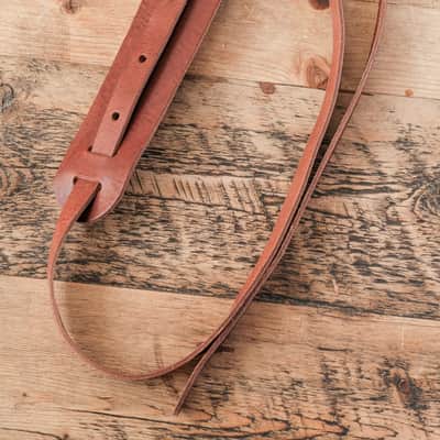 Vintage 60s Strap / Shoulder Pad / Leather Guitar Strap / Three Colourways image 4