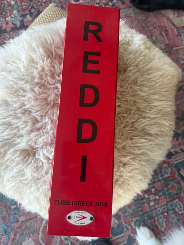 A-Designs Audio REDDI Tube Direct Box 2010s - Red image 1