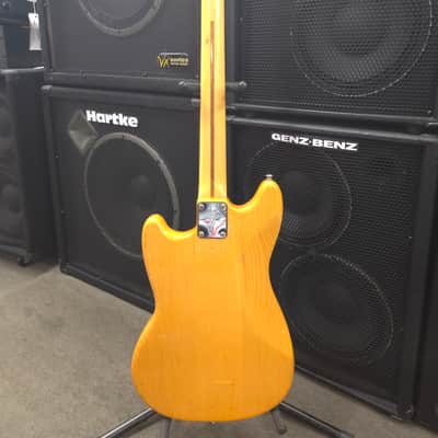 Fender Mustang Natural **1977** w/ Tweed Case image 2