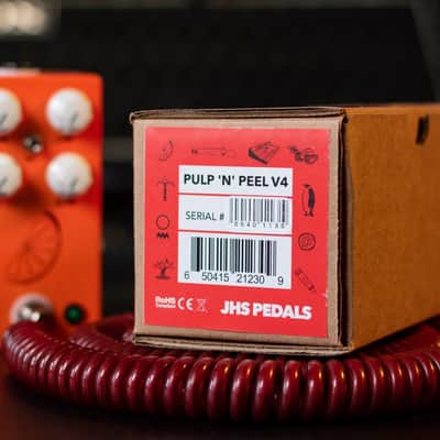 JHS Pulp N Peel V4 Compressor Preamp DI Box Guitar Effects Pedal image 8