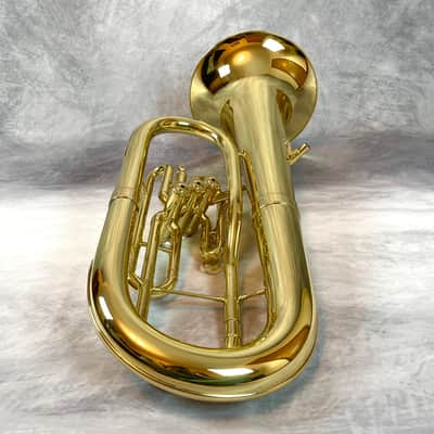 Near Mint King 627 Baritone Horn 3 Valve With Case & Mouthpiece (See Demo) image 13