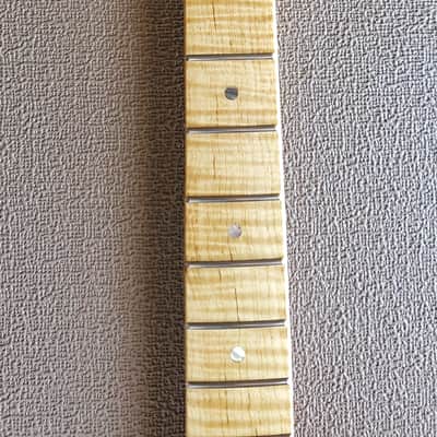 Roasted 5A flame maple neck image 14