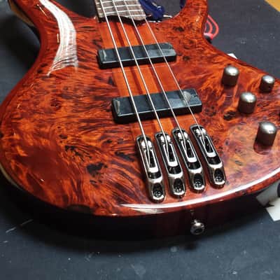 Ibanez BTB780PB CN Electric Bass Guitar with Magnetic & Piezo Pickups! 2008 Charcoal Brown image 1