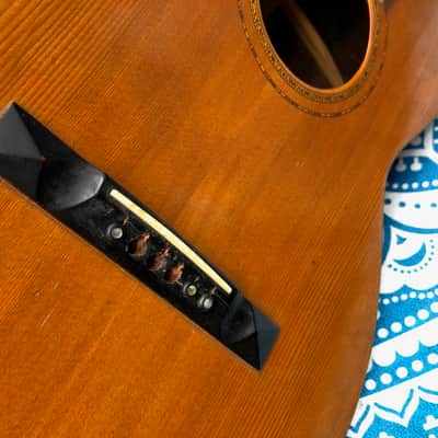 Antique Vintage 1896 Andrew Groehsl Chicago, IL Parlor Guitar Project Brazilian Rosewood image 8