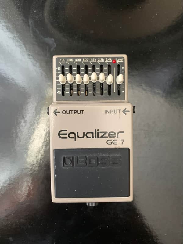 Boss GE-7 Equalizer (Black or Silver Label) 1997 - Present - Grey image 1
