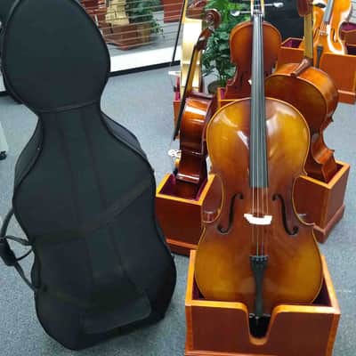 Vienna Strings Hamburg Handcraft Cello Natural Spirit Varnish image 1