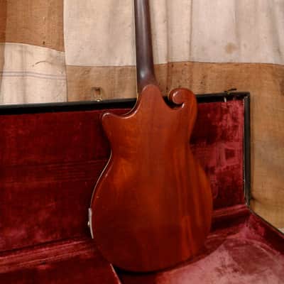 Premier Scroll Guitar 1958 Natural image 9