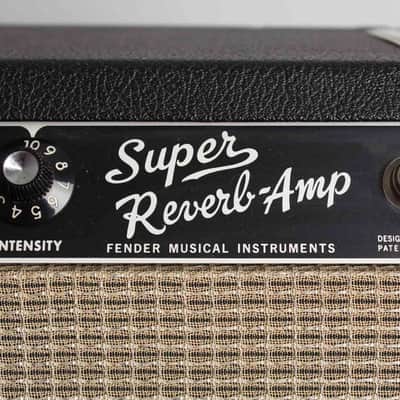 Fender  Super Reverb Large Combo Tube Amplifier (1967), ser. #A-24846. image 24