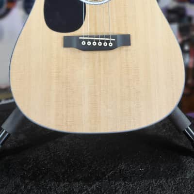 Martin D Jr-10 Left Handed Acoustic Guitar Natural Spruce Auth Dealer *FREE PLEK WITH PURCHASE* 555 ! image 4