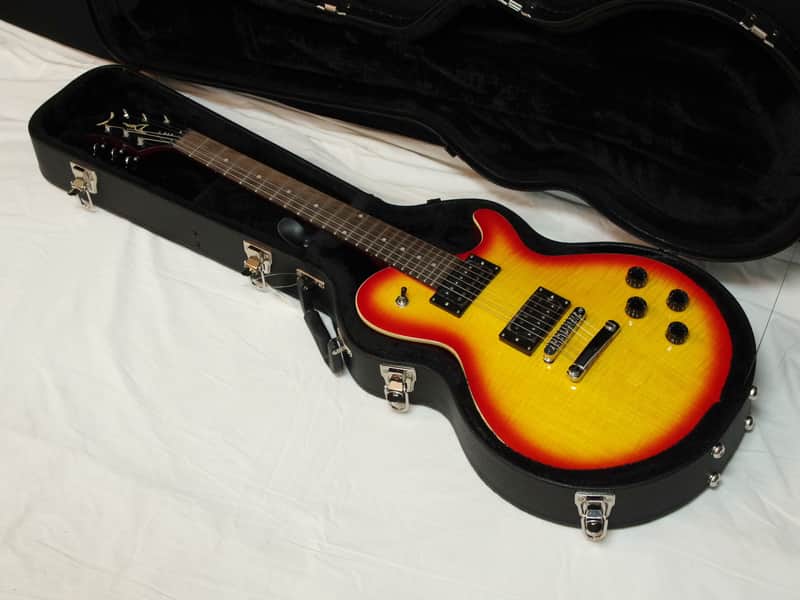 DEAN EVO 2000 electric GUITAR new w/ DEAN CASE - Trans Cherry Sunburst image 1
