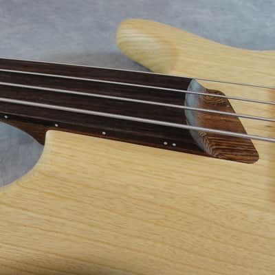 Cort Artisan Series B4FL Fretless Electric Bass Guitar Bartolini Pickups New image 7