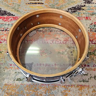 Slingerland No. 151 14x5.5" 3-ply Student Model Snare - Blue/Silver Duco 1960s image 15