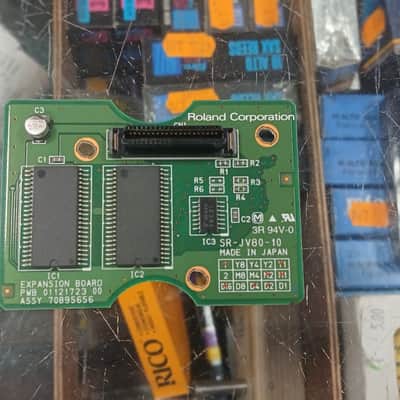 Roland SR-JV80-10 Bass and Drums Expansion Board 1990s - Green image 6
