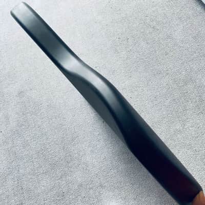 Black Basswood StingRay Style Bass Body image 3