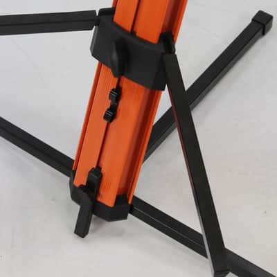 Keyboard Stand (2-Tier) with Mic Boom Arm Adapter by FAT TOAD | Professional Double Sliding Electronic Piano Column Tower for Turntable, DJ Audio Gear & Studio Synthesizer image 3