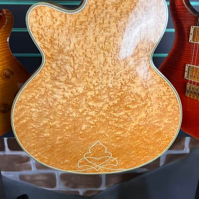 Hofner Committee Gloss Natural 1960 Modified Hollow Body Electric Guitar image 12