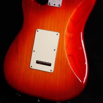 Fender USA American Deluxe Stratocaster N3 Ash Aged Cherry Burst Maple Fingerboard [SN US12078684] [12/07] image 5