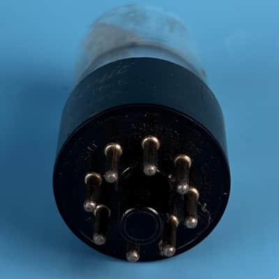 1957 General Electric 6SN7GT Vintage Black Plated Vacuum Tube! T580 image 7