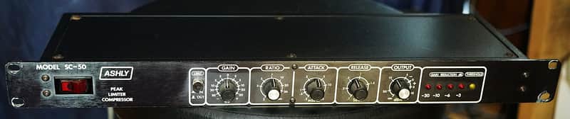 ASHLY SC-50 Vintage Peak Limiter-Compressor SC50 image 1