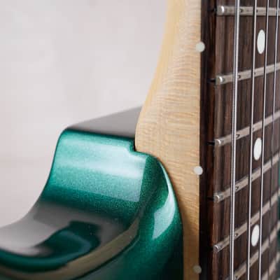 Fender MIJ Hybrid '60s Stratocaster 2017 Sherwood Green Metallic Made in Japan w/ Bag image 17