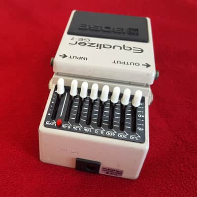 Boss GE-7 Equalizer (Black Label) MIJ 1980's Vintage - Grey image 4