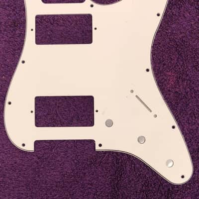 Warmoth  Hybrid Telecaster Pickguard 2023 Parchment image 1