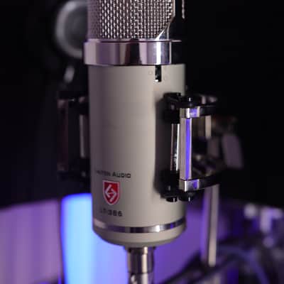 Lauten Audio Eden LT-386 Large Diaphragm Multipattern Tube Condenser Microphone 2010s - Champagne image 5