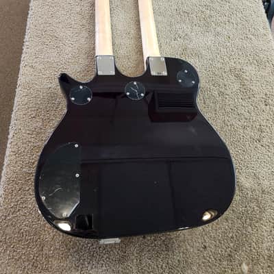 Immagine Used 2019 Gretsch G5566 Jet Double Neck (One Standard Neck, One Baritone Neck) - Silver Sparkle - 11
