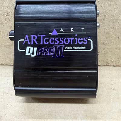 ART DJPre II Stereo Phono Preamp 2008 - Present - Black image 2